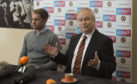 Dundee United chairman Mike Martin unveils new boss Robbie Neilson