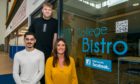 Thomas Nelson, Ryan Awdry and Nina Weryk's design has been chosen for the Kirkcaldy campus bistro.