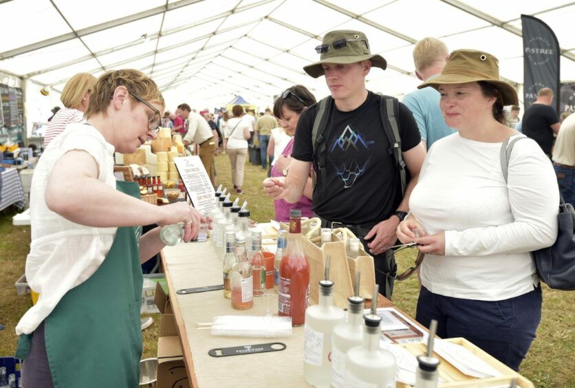 Thousands turned out for the Scottish Game Fair.