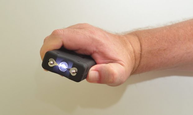 Suzanne Neave was caught with a taser-style device disguised as a mobile phone (stock image)