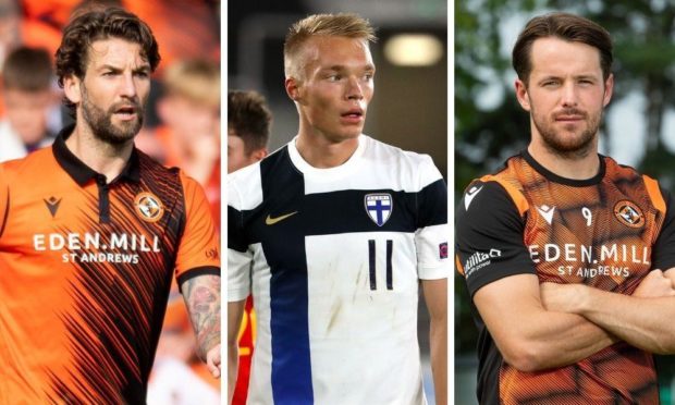 Charlie Mulgrew, Ilmari Niskanen and Marc McNulty will be key men for Dundee United this season.