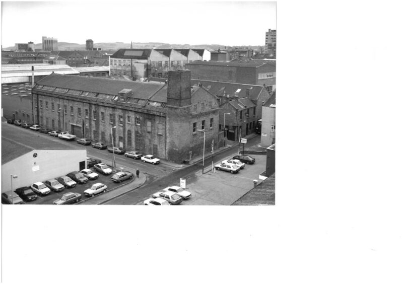 Verdant Works in 1991, when the jute mills of Dundee had shut.