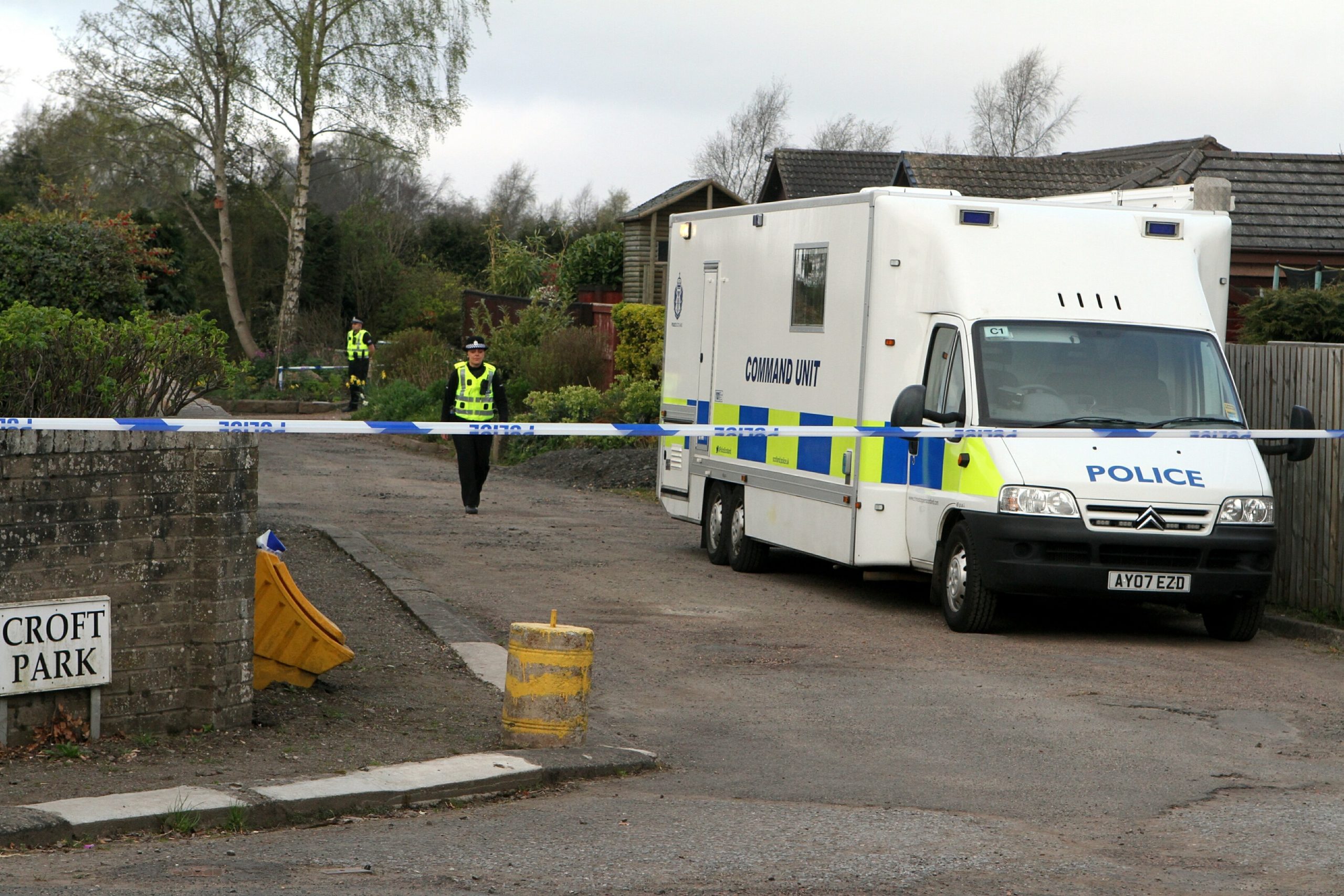 Police found Mr Gardner’s body at his Balbeggie bungalow