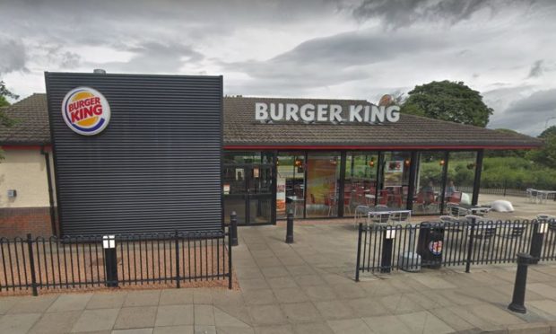 The Burger King restaurant at the Kingsway West Retail Park in Dundee. (Stock image).