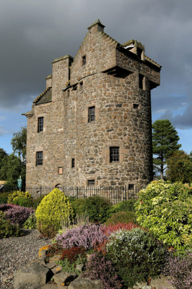 Claypotts Castle in Broughty Ferry is said to haunted. 