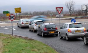 The A90/A937 crossing has been at the centre of a 20-year upgrade call. Image: DC Thomson