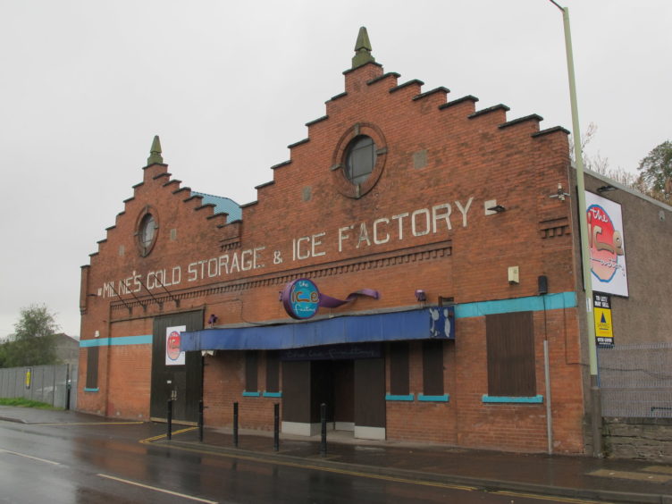 The former Ice Factory club in Perth.