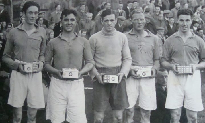 North End Fives team from the late 1940s/early 1950s.