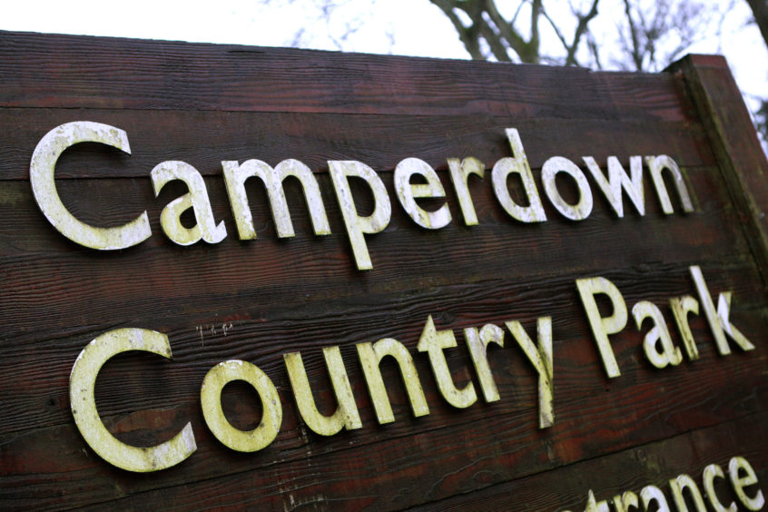 Camperdown Park sign
