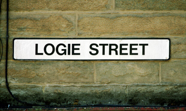 A salon on Logie Street was targeted