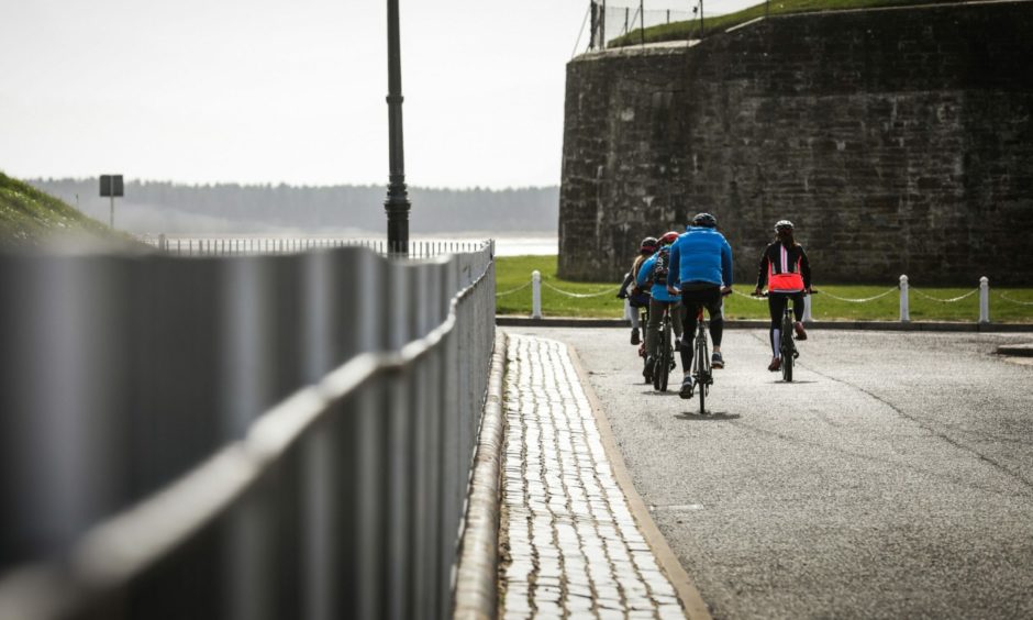 Cycling broughty ferry