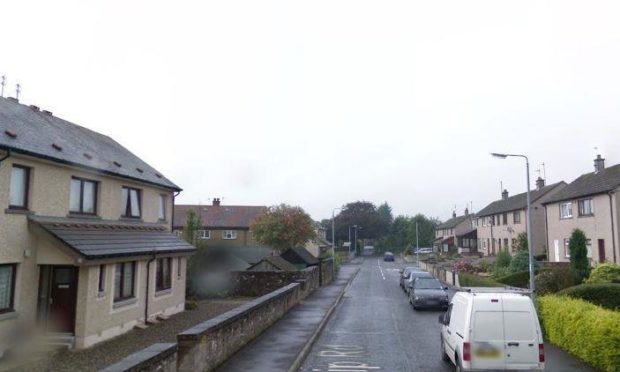 The man passed away peacefully in a property in Mountskip Road in Brechin. Photo courtesy of Google Maps.