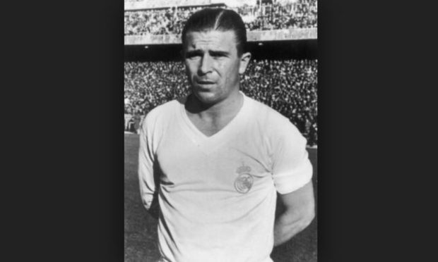 Ferenc Puskas was one of the stars of the Real Madrid side.