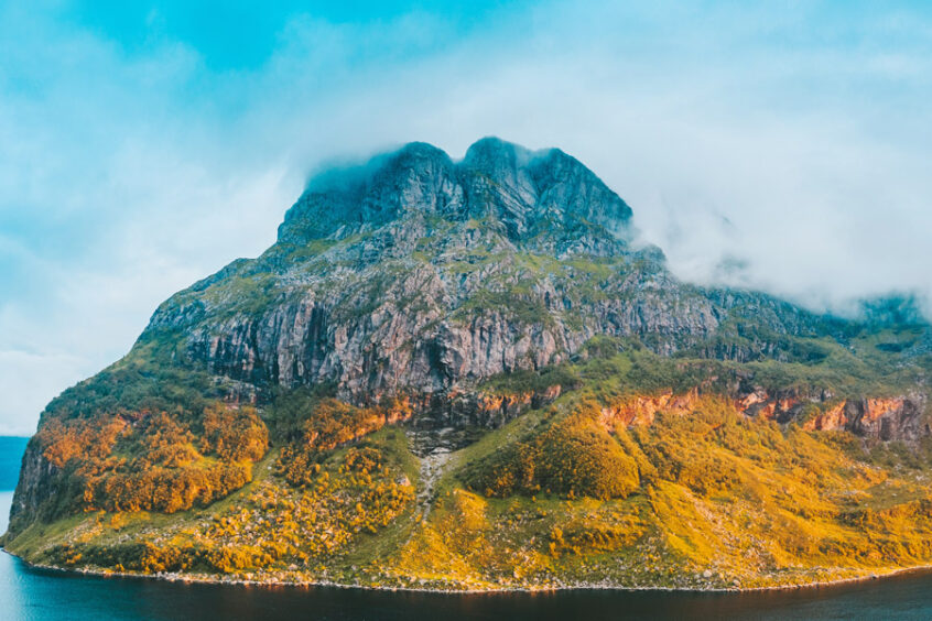 Hornelen Sea Cliff