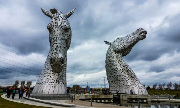 The Kelpies have become internationally renowned since being unveiled in 2013.