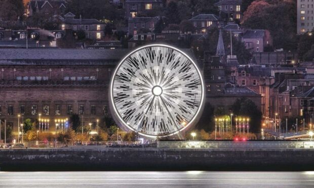 A big wheel will be at Slessor Gardens for Winter Fest.