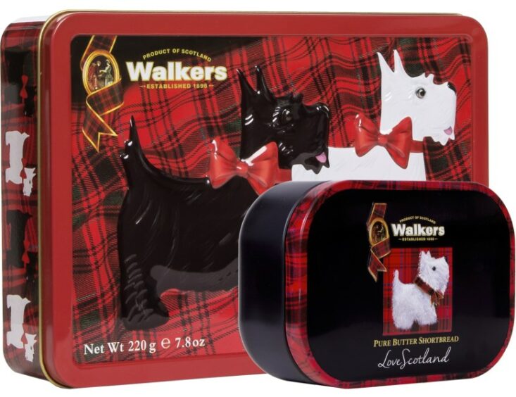 Walkers Scottie Shortbread Tin Duo