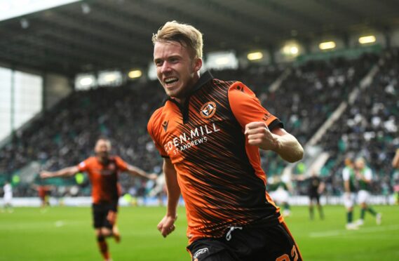 A Scotland under-21 debut has capped off a terrific season for Dundee United star Kieran Freeman.