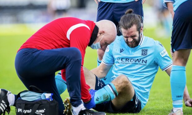 Sheridan receives treatment.