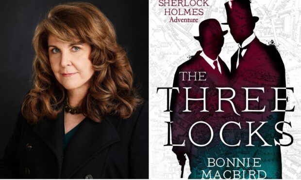 Bonnie MacBird is excited about her fourth Sherlock Holmes novel, The Three Locks.