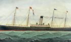 The SS Californian en route to America sold for  £3570.
