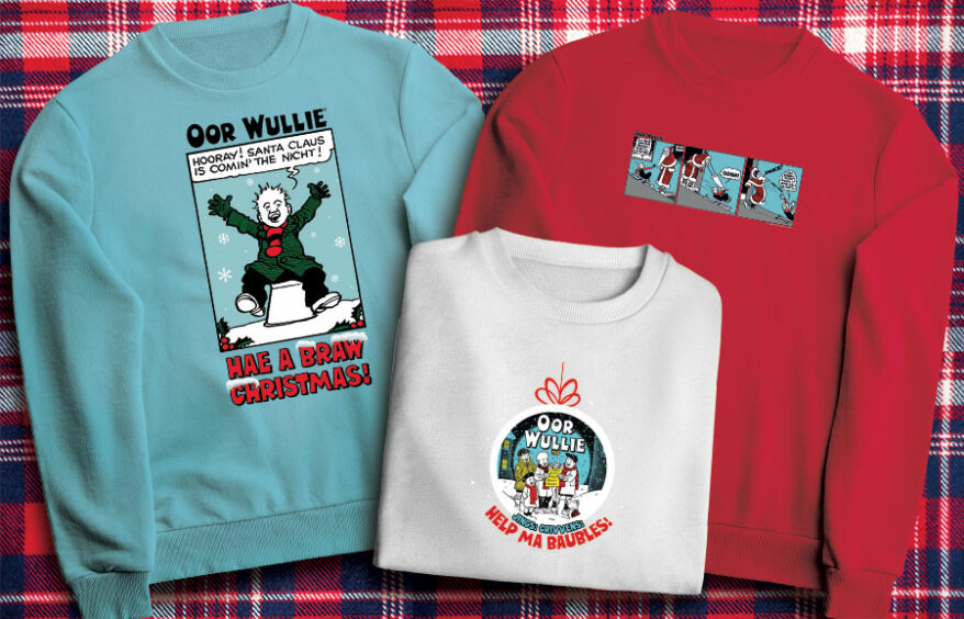 The Broons and Oor Wullie Jumpers