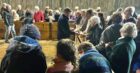 IN THE RING: The stockjudging event at Dunalastair was a great success, with visitors also enjoying a barbecue serving home-grown beef burgers.