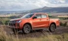 To go with story by Jack McKeown. Motoring Picture shows; Isuzu D-Max . Scottish Off Roading Centre. Supplied by Derek Young Date; 06/10/2021