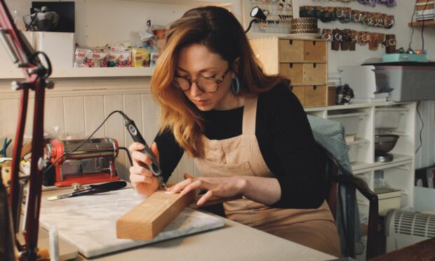 Comrie jeweller Laura Grace Caldwell is behind the brand Wear With Grace.