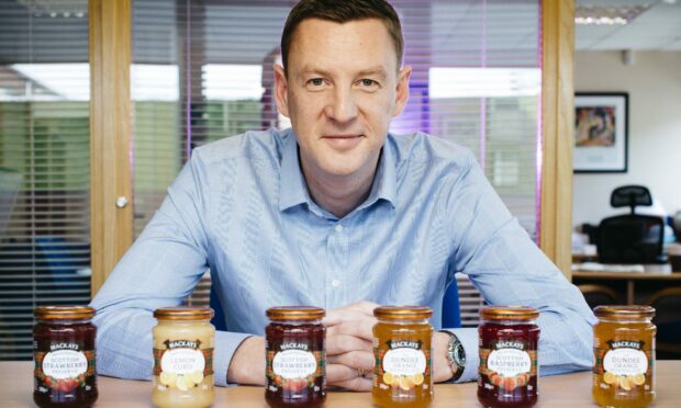 Martin Grant, managing director of Arbroath-based jam manufacturers Mackays.