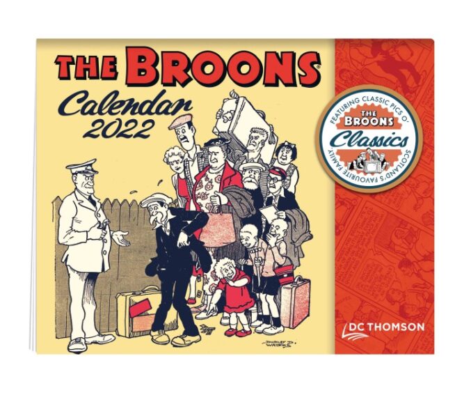 The Broons Calendar 2022.
