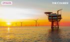 A North Sea offshore wind farm. Shutterstock.