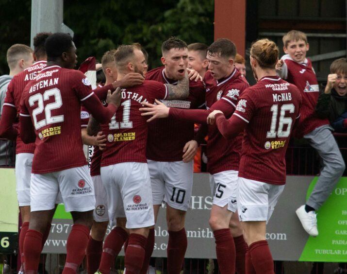 Kelty Hearts are runaway leaders in League Two.
