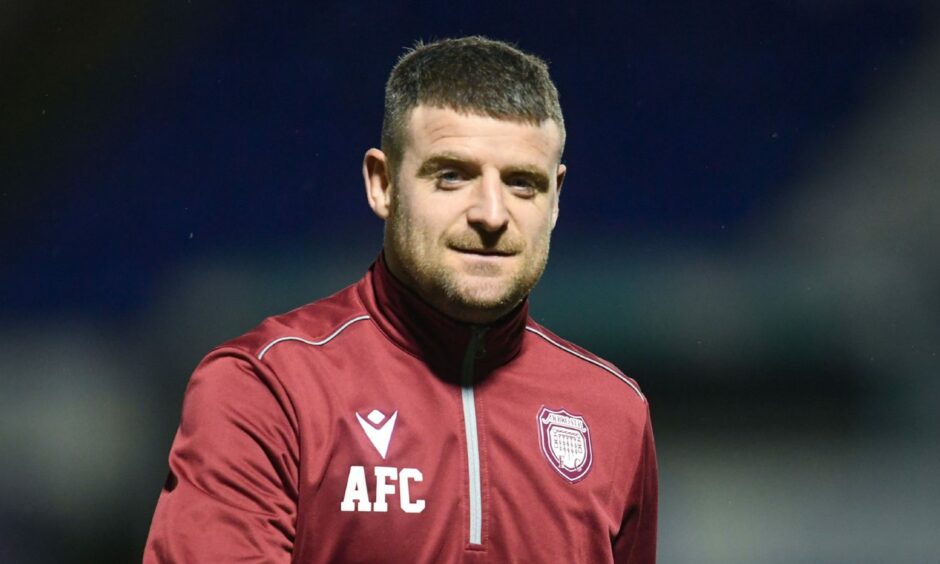 Bobby Linn looks set for a return to the Arbroath starting line-up this weekend.