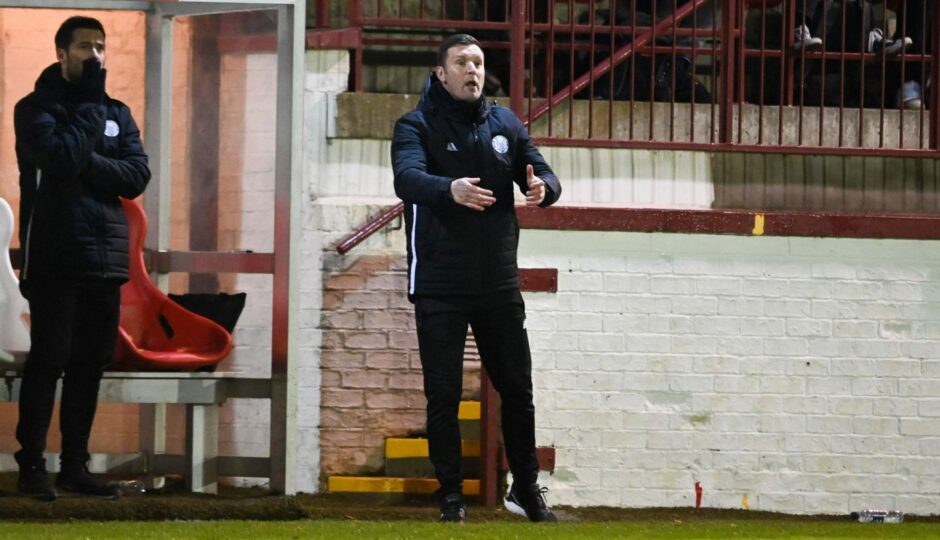 Brechin manager Andy Kirk