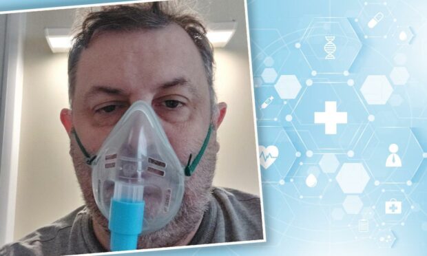 Fife councillor Craig Walker spent 11 days in hospital with Covid