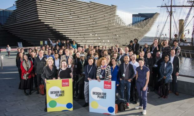 Designers from across the UK gathered at the V&A in Dundee today for the launch of the Design for the Planet Festival.