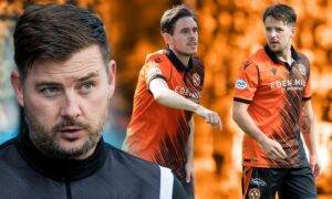 Liam Smith eyes New Firm derby return as Dundee United boss Tam Courts gives Marc McNulty injury update