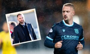James McPake insists Leigh Griffiths has ‘real chance’ of returning in peak fitness for Dundee after international break