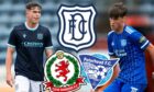 Fin Robertson and Josh Mulligan are set to return to Dundee after loan spells in League One.