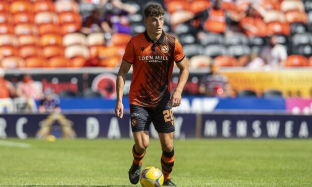 Lewis Neilson is determined to make an impact for Dundee United in 2022