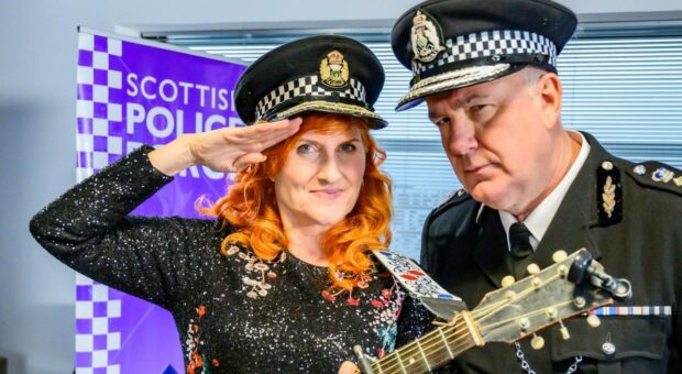 Eddi Reader, Chief Commissioner Cameron Miekelson (Jack Docherty in Scot Squad.