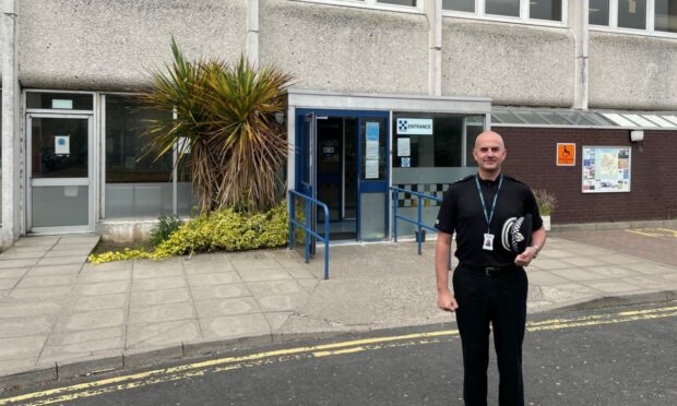 Tayside police chief Phil Davison.