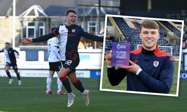 November 2021 Championship player of the month Ethan Ross