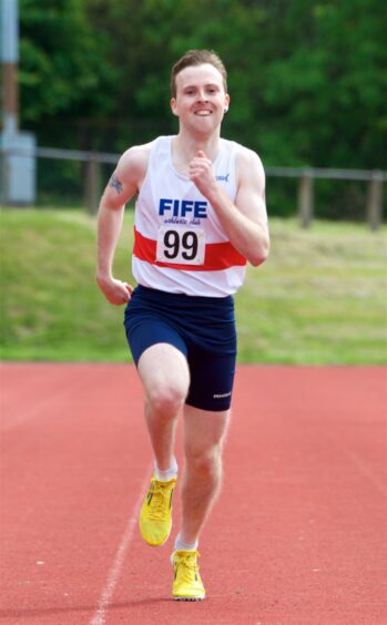 Fife Paralympian Owen Miller was made an MBE for services to athletics