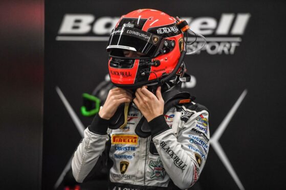 Sandy Mitchell is staying with Barwell Motorsport and Lamborghini for the 2022 British GT Championship. Supplied by McMedia.
