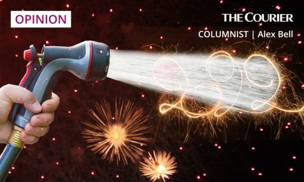 Hogmanay celebrations are shaping up to be a damp squib - in Scotland at least.
