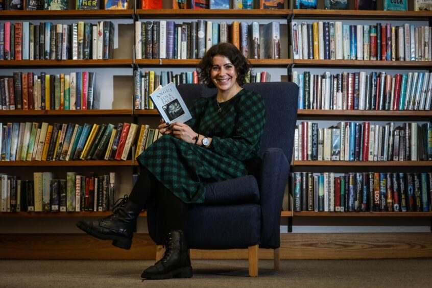 Dr Erin Farley, author of Angus Folk Tales.