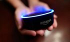 Smart speaker
Mandatory Credit: Photo by Mike Stewart/AP/Shutterstock (9799248a)
A child holds his Amazon Echo Dot in Kennesaw, Ga. Amazon updated its voice assistant with a feature that can make Alexa more kid-friendly. When the FreeTime feature is activated, Alexa answers certain questions differently
Alexa Kids Test, Kennesaw, USA - 16 Aug 2018