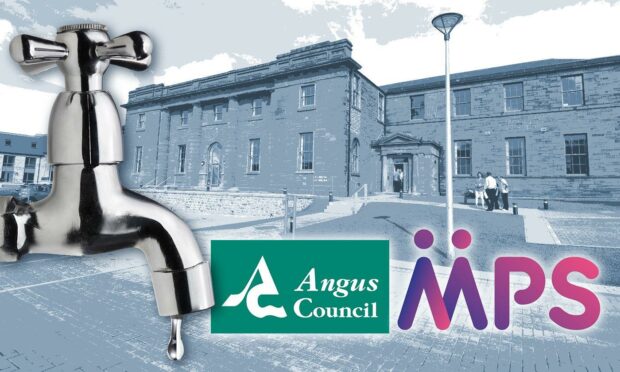 MPS has backed out of a contract to repair Angus Council housing.
